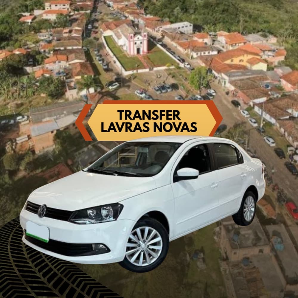 Transfer/Taxi Lavras Novas ⇄ Ouro Preto